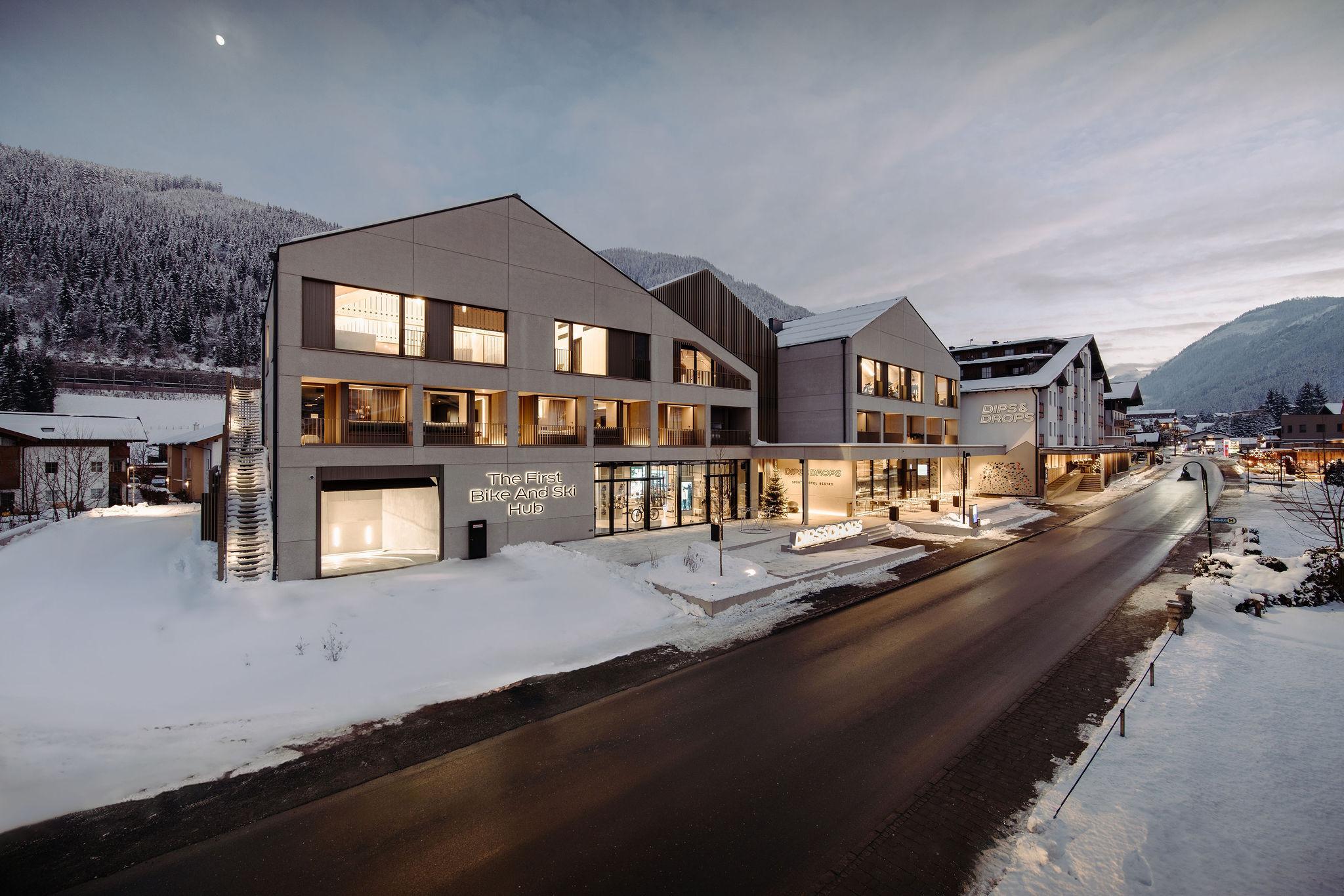 Dips&Drops - The First Bike And Ski Hub Flachau Luaran gambar